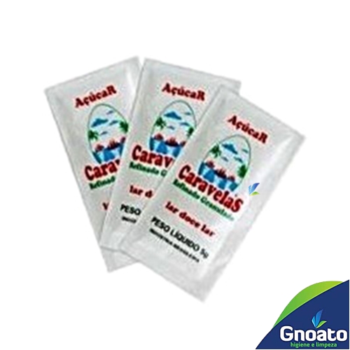 Açucar Cristal COLOMBO Caravelas Sachet 05g Com 400 un