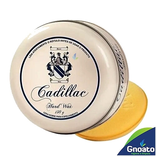 Cera Automotiva Em Pasta Para Espelhamento CADILLAC Hard Wax Carnaúba Genuína 150g