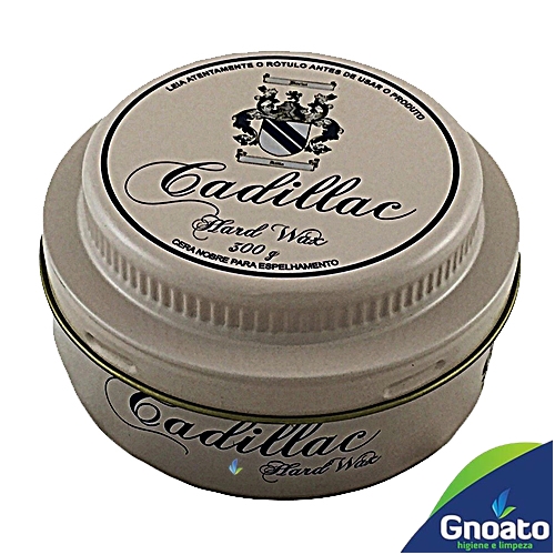 Cera Automotiva Em Pasta Para Espelhamento CADILLAC Hard Wax Carnaúba Genuína 300g