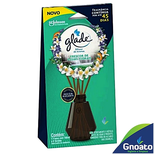 Essencia Difusor De Varetas GLADE Frescor De Águas Florais 100 ml