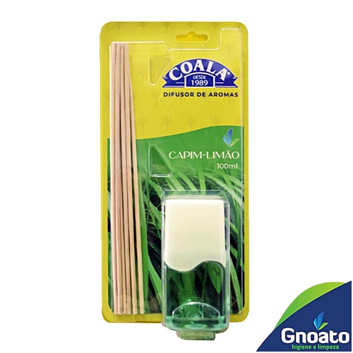Essencia Difusor De Varetas COALA Capim Limão 100 ml